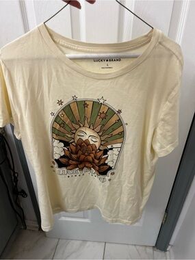 NWOT LUCKY BRAND graphic tee.